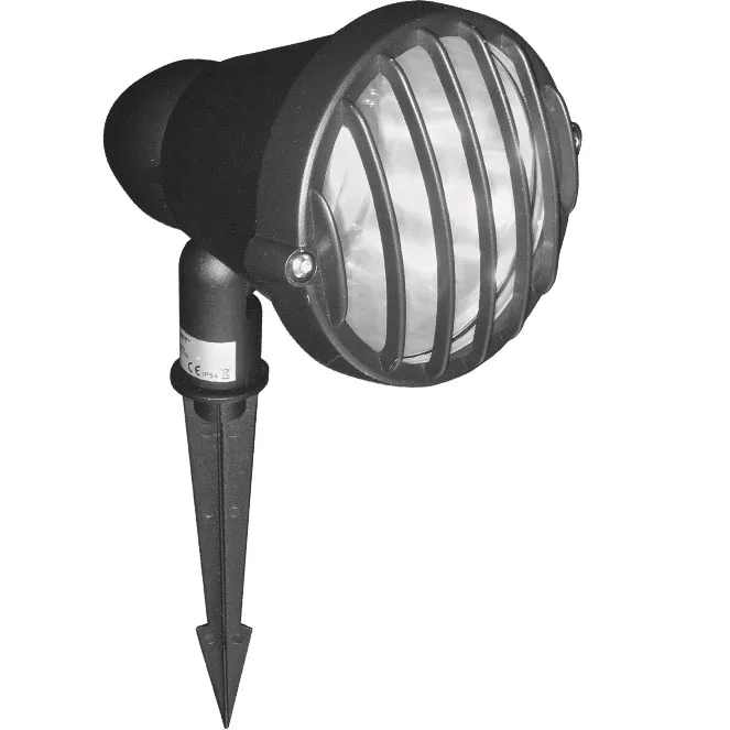 Pincho de exterior jacinto ip54 1xe27 an.23xal.23xd.17cm aluminio negro