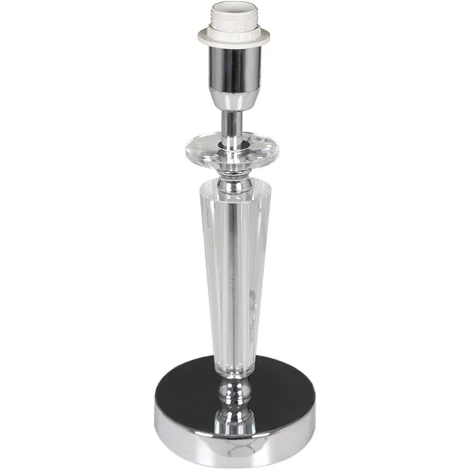 Base para sobremesa aspen 1xe14 al.29xd.11cm cromo