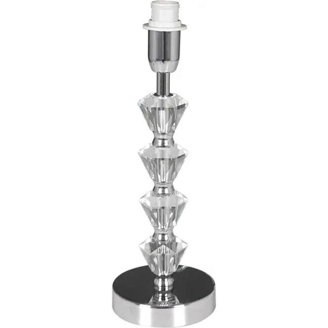 Base para sobremesa avalon 1xe14 al.33xd.11cm cromo