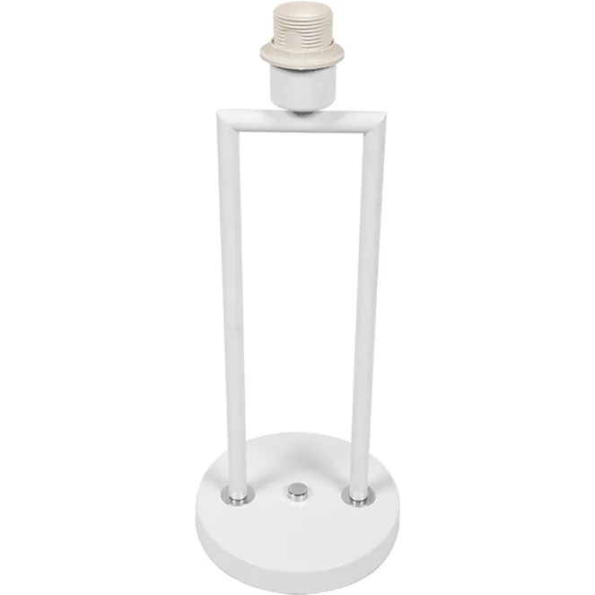 Base para sobremesa montijo 1xe27 al.45xd.18cm blanco