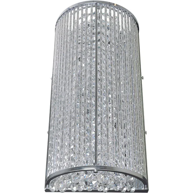 Aplique cadence grande 4xg9 l.21xan.14xal.40cm cromo