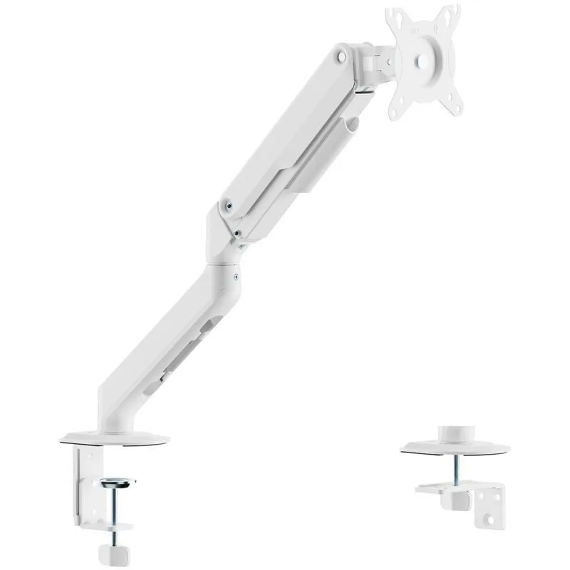Soporte de mesa con contrapeso para monitor aisens dt32tsr-435/ giratorio/ inclinable/ hasta 9kg