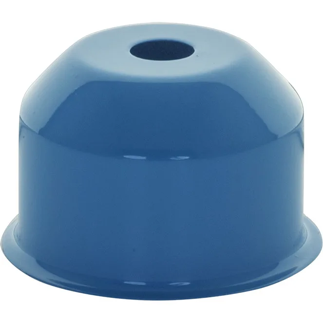 1/2 portalámparas e27 en metal azul