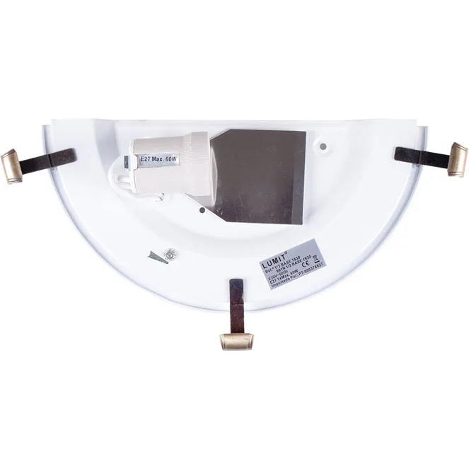 Base para aplique duna 1xe27 l.30xan.6,5xal.15cm cuero