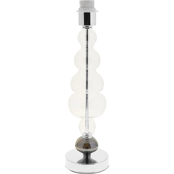 Base para sobremesa lagoa 1xe27 al.44xd.12cm cromo