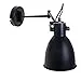 Aplique alexis articulado 1xe27 l.50xal.20xd.13,5cm negro