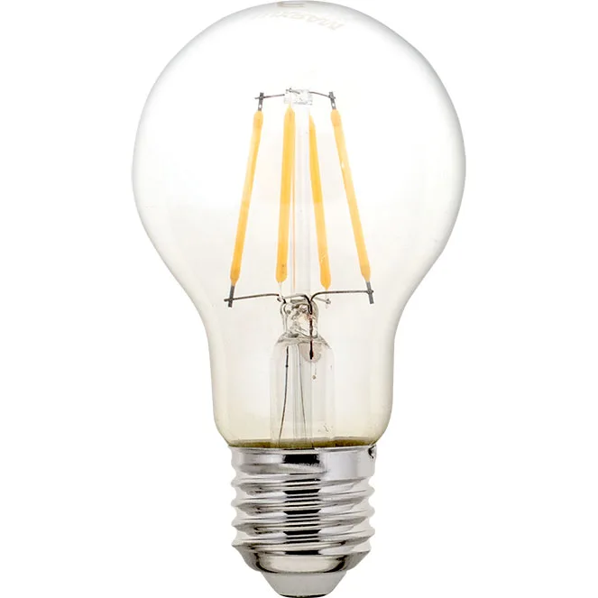 Bombilla e27 (grueso) gls (standard) classic led 4w 2700k 470lm transparente-a++
