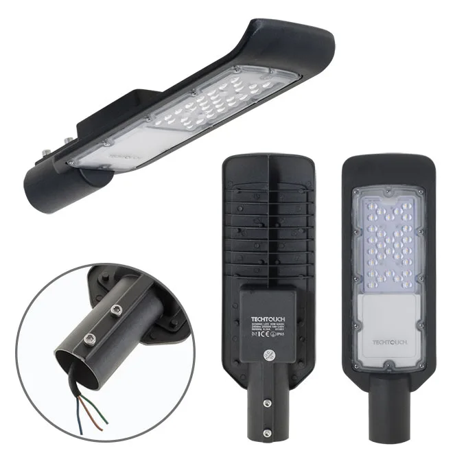 Aplique x2 ecovision ip65 1x30w led 2400lm 6400k 120° l.11xan.35xal.5,5cm negro