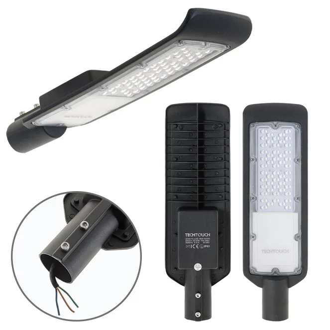 Aplique x2 ecovision ip65 1x50w led 4000lm 6400k 120° l.12xan.41xal.5,5cm negro