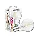 Luxram 763113253 Value Classic LED GLS B22d Dimmable 230V 8W Warm White 2700K, 806lm, Clear Finish