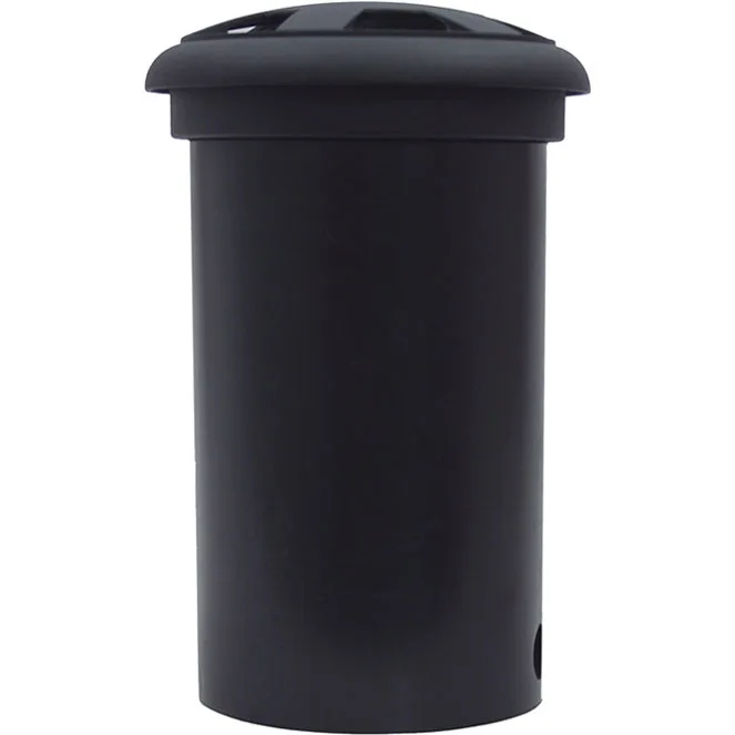 Foco exterior de empotrar en el suelo congo ip44 1xe27 al.4xd.23cm negro