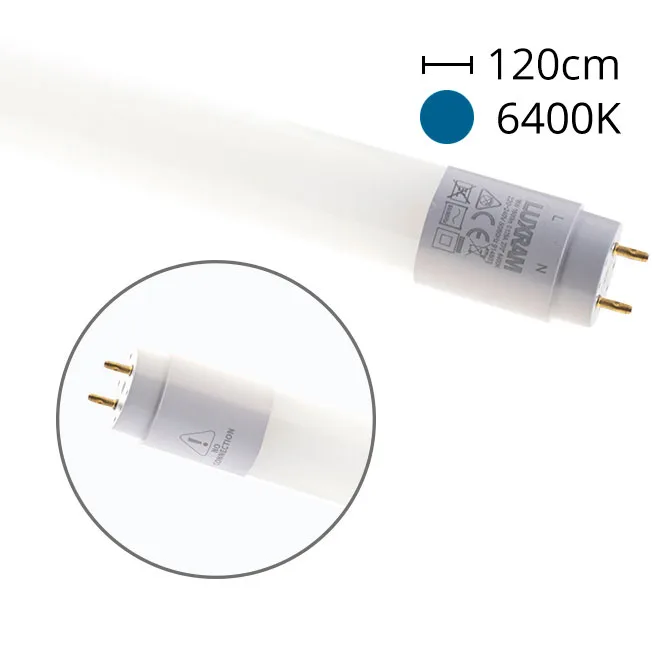 Tubo led g13 t8 value led 120cm 28w 6400k 2950lm -a+
