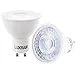 Bombilla gu10 truevision led regulable 7w 3000k 600cd 36° blanca-a+