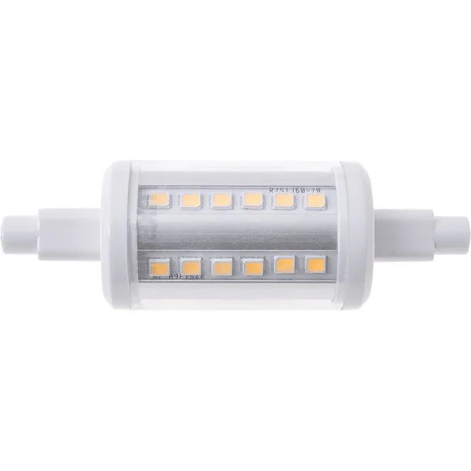 Bombilla r7s 78mm lineal pixy led 5w 6400k 490lm -a++