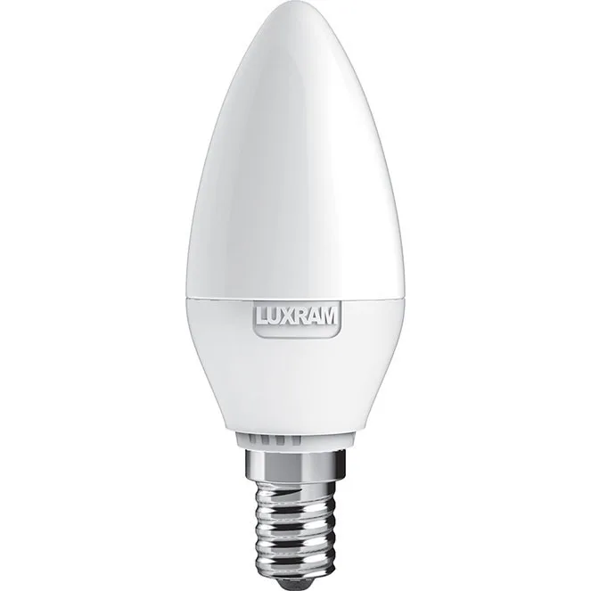 Bombilla e14 (fino) vela value plus led 4w 4000k 400lm -a++