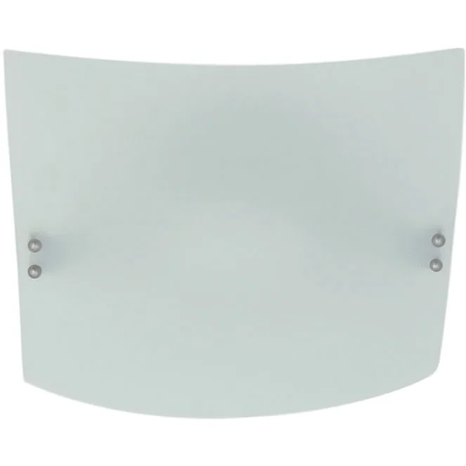 Plafón campinas cuadrado pequeño 1xr7s 118mm l.31xan.28xal.10cm opaco