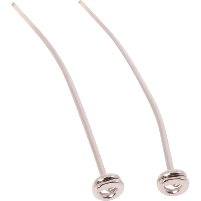 Clavo de latón 3xd.0,08cm níquel (caja 1000pc)