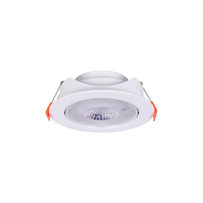Downlight empotrable intego spot redondo 1x5w led 350lm 4000k 36° xd.9cm blanco