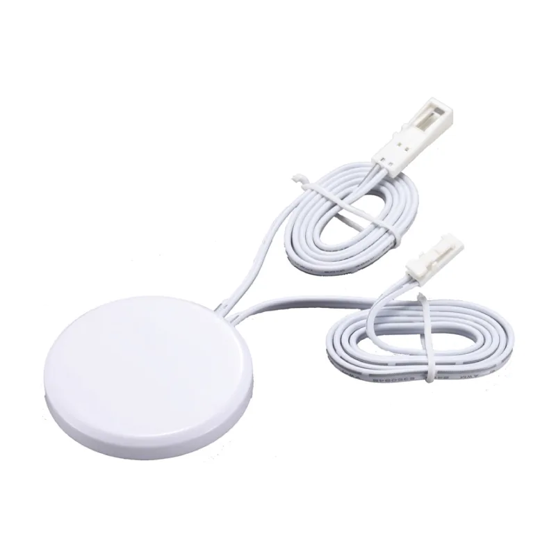 Sensor táctil infrarrojo con regulación de la intensidad de la luz, al.0,65xd.5cm, en blanco