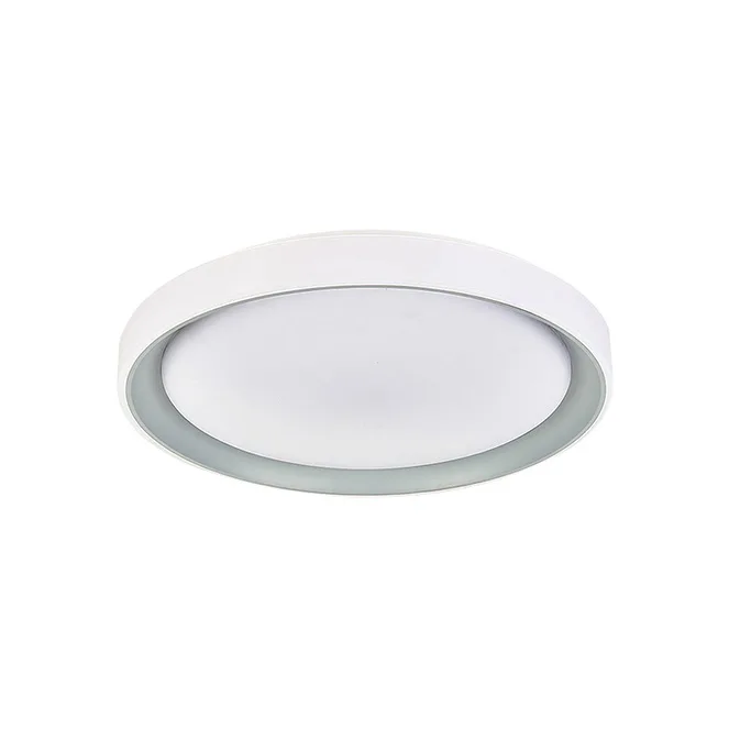 Plafón kigali 48w led 3000-4000-6000k blanco/plata