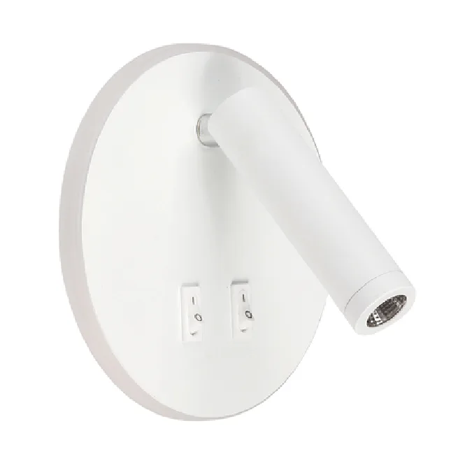 Aplique mondrian 11w led 657lm 4000k l.14xan.6,8xal.14cm blanco