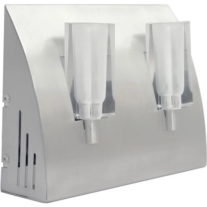 Aplique dora 2xg4 12v l.22xan.6xal.17cm niquel