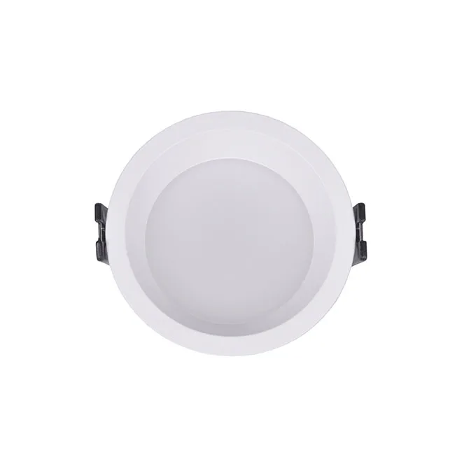 Aro empotrable olavo redondo al.4,7xd.8,3cm policarbonato (pc) blanco