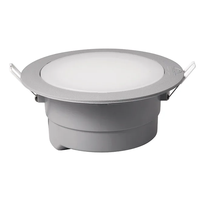 Downlight teresa 1xgx53 ip66 an.6,9xd.16cm resina gris