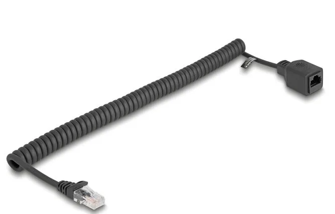 DeLOCK 90670 cable de red Negro 2 m Cat5e U/UTP (UTP)