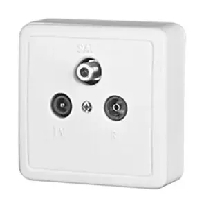 Toma Antena Tv Superficie Tv-fm-sat 10.517/sup