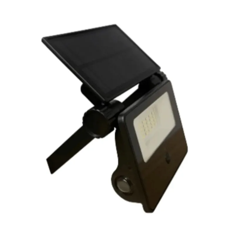 Foco Led Con Panel Solar 10w 6500k Ip54 Silver 174009