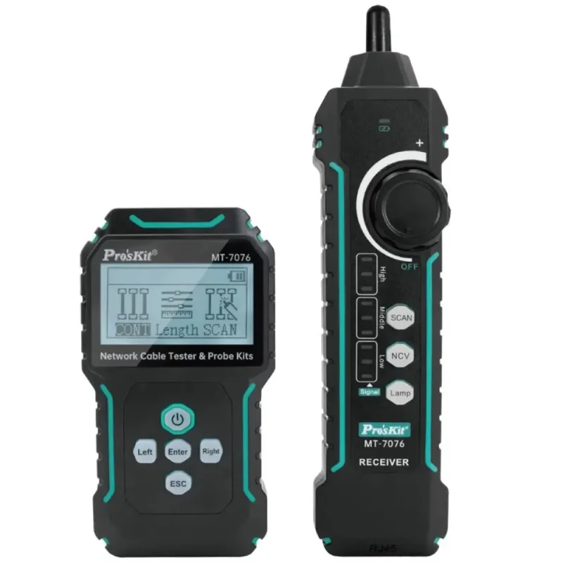 Tester Red Rastreador Longitud Cable Proskit Tesmt7076 Tesmt7076