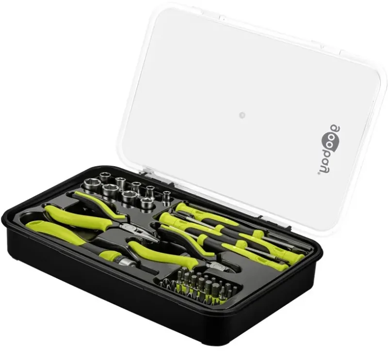 Juego Herramientas Caja Alicates Cortante Destornilladores 77846