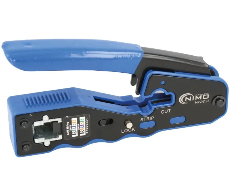 Crimpadora Compacta Conectores Rj45 Fast 1-2-3 Easy Hrvn152