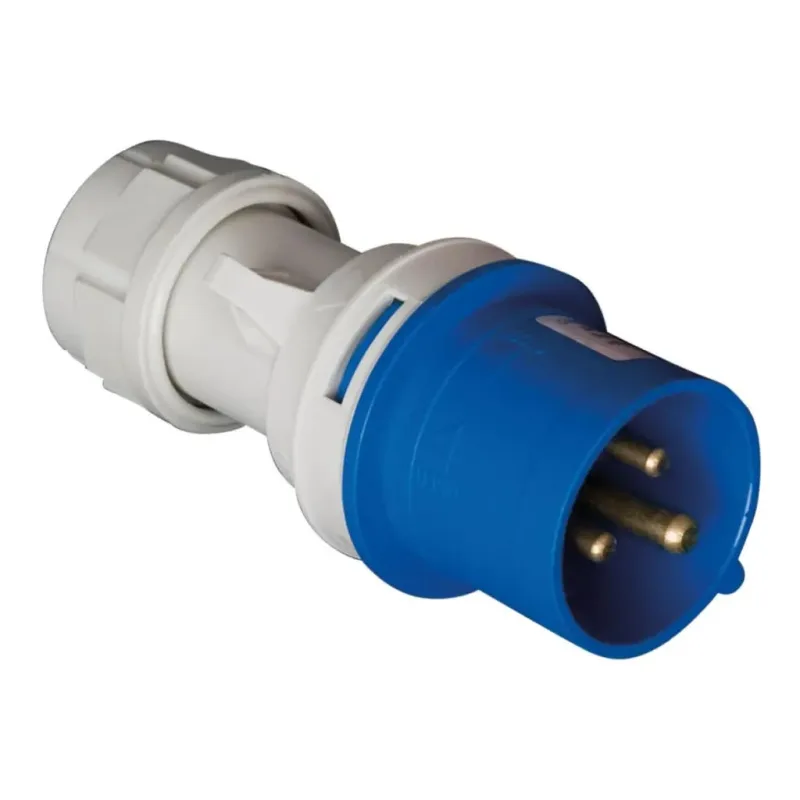 Clavija Conector Cetac 3p (2p+t) 16a Ip44 Azul 002300332