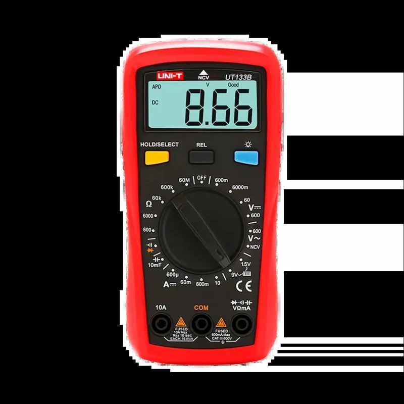 Multimetro Ac/dc 600v Dc 10a Uni-t Ut133b Ut133b