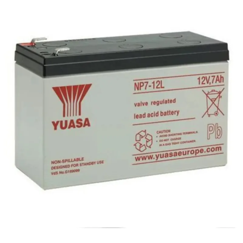 Bateria Plomo 12v/7ah Yuasa Np7-12l Np7-12l