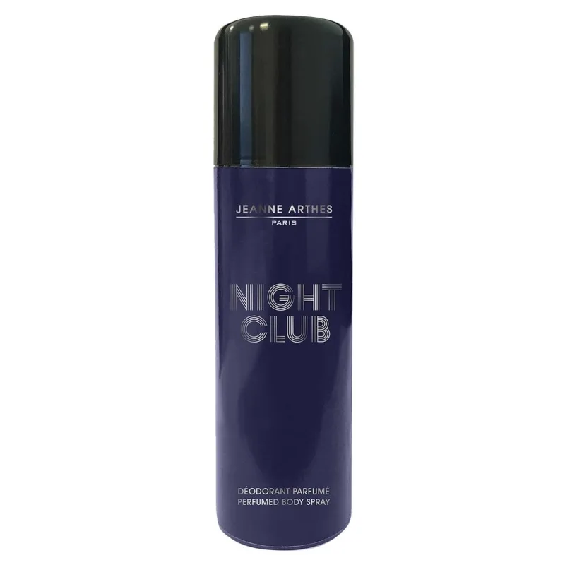 JEANNE ARTHES - Desodorante nocturno para hombre, espray de fragancia, fragancia de almizcle y jazmín, 200 ml