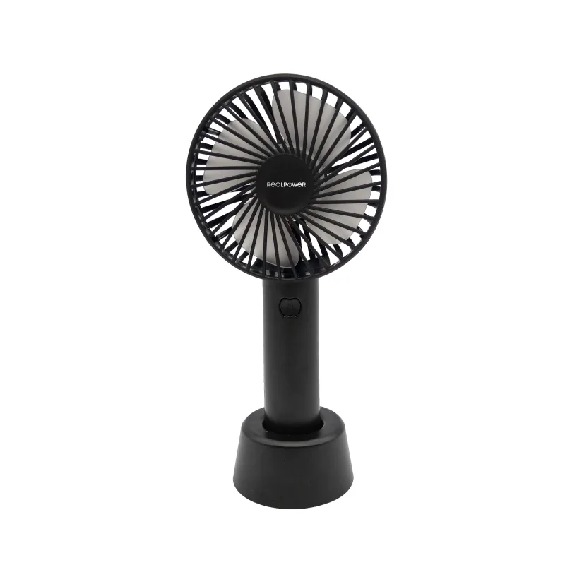 RealPower 303132 ventilador Negro