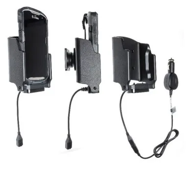 Zebra 3PTY-PCLIP-241389 soporte Soporte activo para teléfono móvil Ordenador portátil Negro