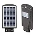 Aplique solar street con sensor ip65 1x20w led 450lm 6000k l.20,5xan.40xal.6cm gris