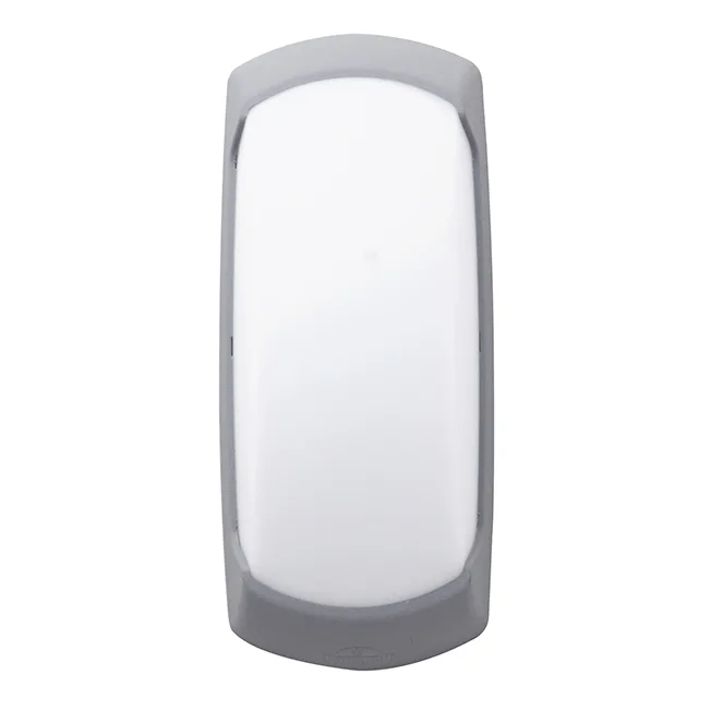 Aplique francy 1xe27 ip66 l.30xan.8,5xal.13cm resina gris