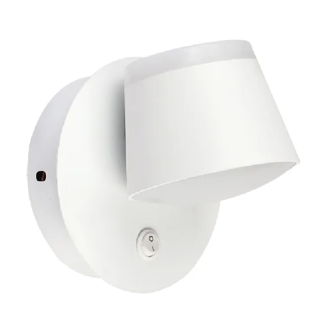 Aplique myriam 10w led 625lm 4000k l.12xan.12,8xal.12cm blanco