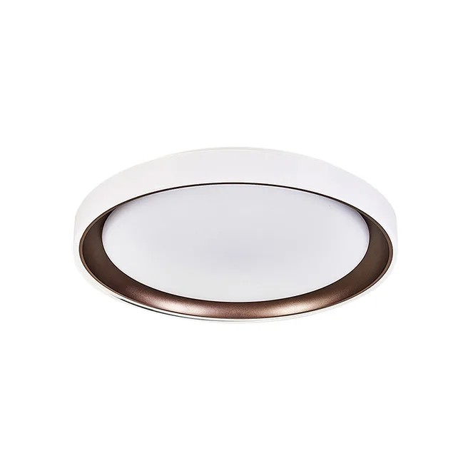 Plafón kigali 48w led 3000-4000-6000k blanco/marrón