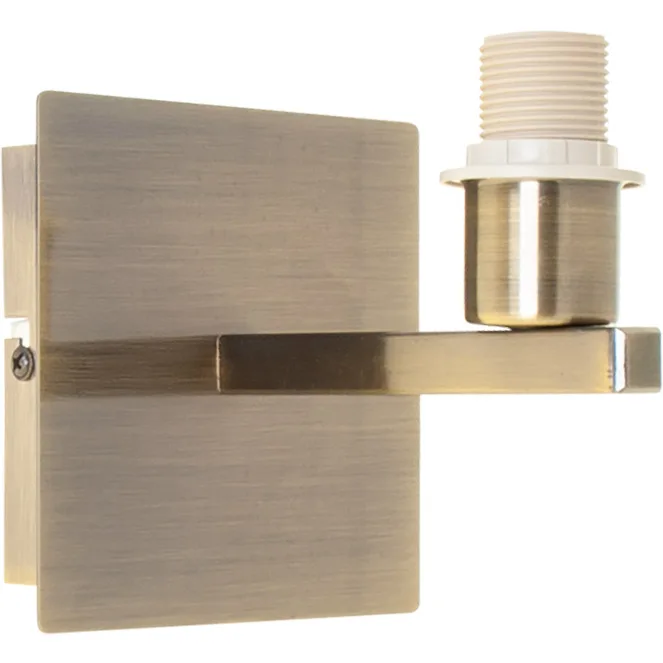 Base para aplique sydney 1xe14 l.12xan.15xal.13cm cuero