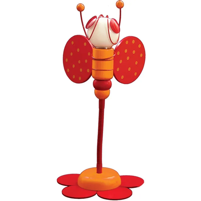 Sobremesa abelha 1xg4 12v al.46xd.24cm naranja/rojo