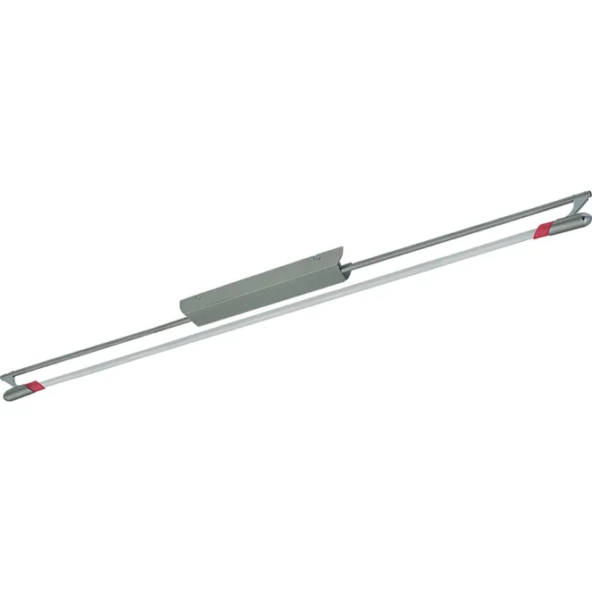 Plafón albita 1x54w g5 t5 l.129xan.5xal.9,5cm gris