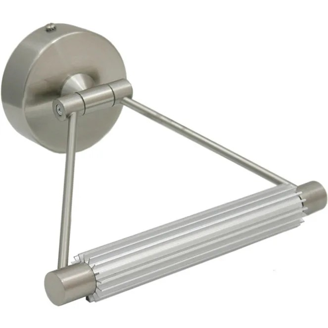 Aplique miró 1xg9 l.23xan.20xal.9cm niquel