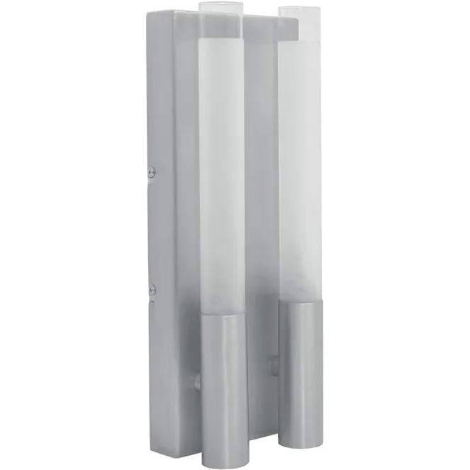 Aplique ifrane 2xg9 l.11,5xan.7xal.30cm niquel