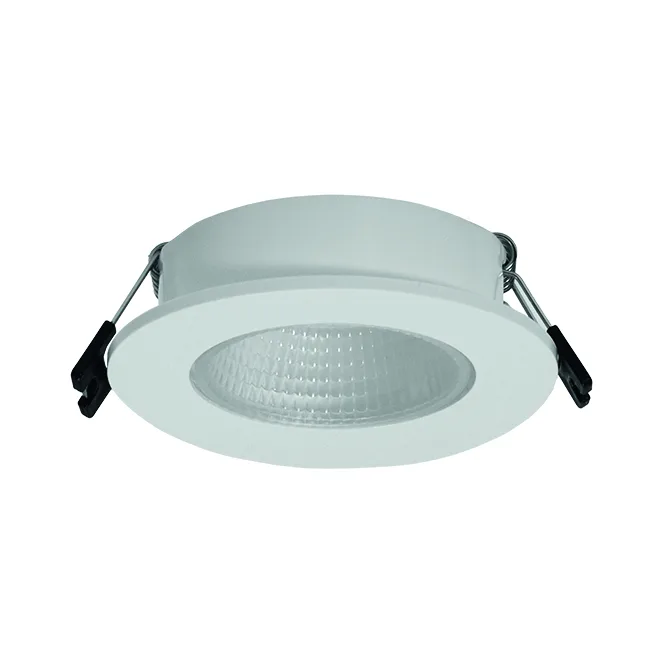 Aro empotrable oniro redondo al.3,4xd.9cm policarbonato (pc) blanco